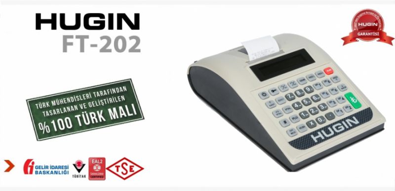 HUGİN FT 202(SABİT YAZARKASA)STOK YOK